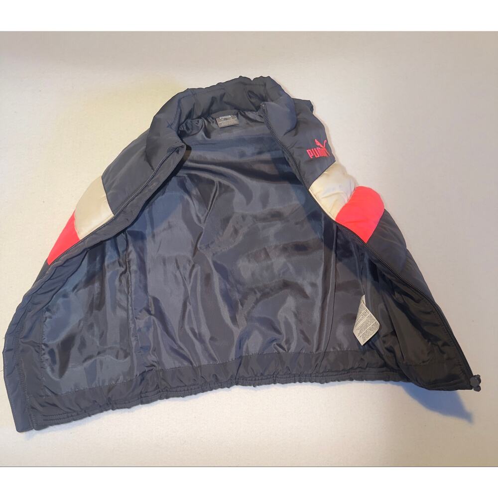 Puma kids colorful puffer jacket - Picture 4 of 11
